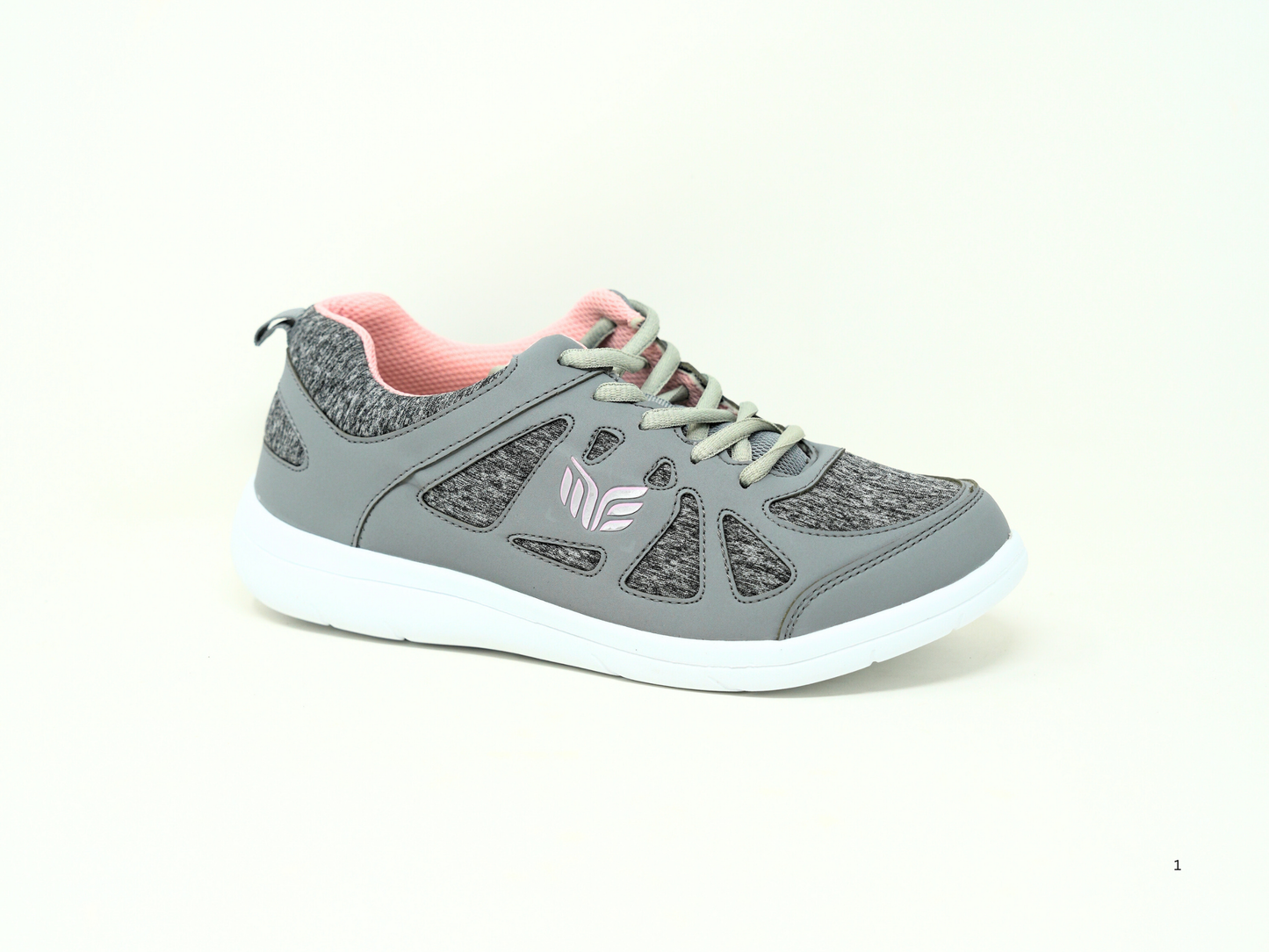 Mt. Emey 9321 Gray - Lady's Added-Depth Extreme-Light Walking Shoes