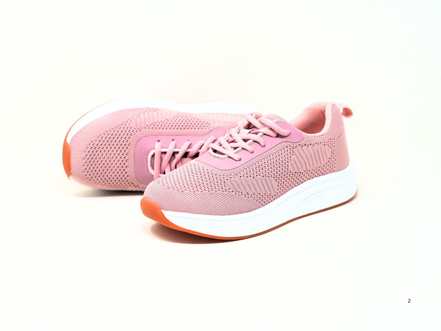 FITec 9329 Pink - Lady's Added-Depth Extreme-Light Knitted Walking Shoe