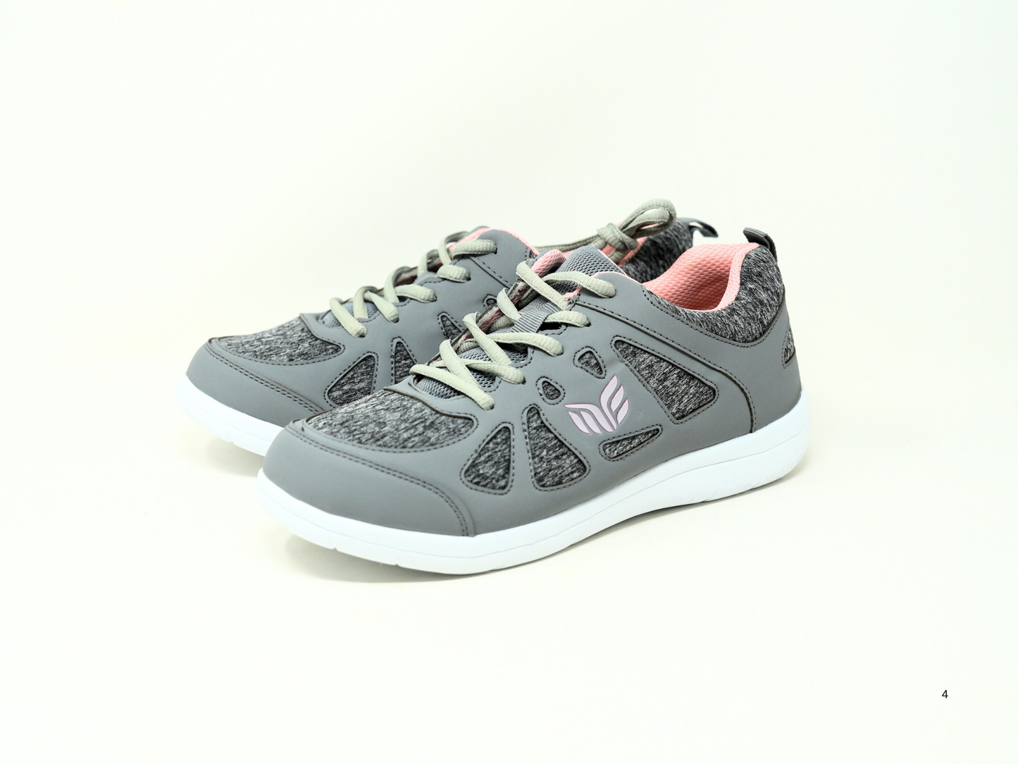 Mt. Emey 9321 Gray - Lady's Added-Depth Extreme-Light Walking Shoes