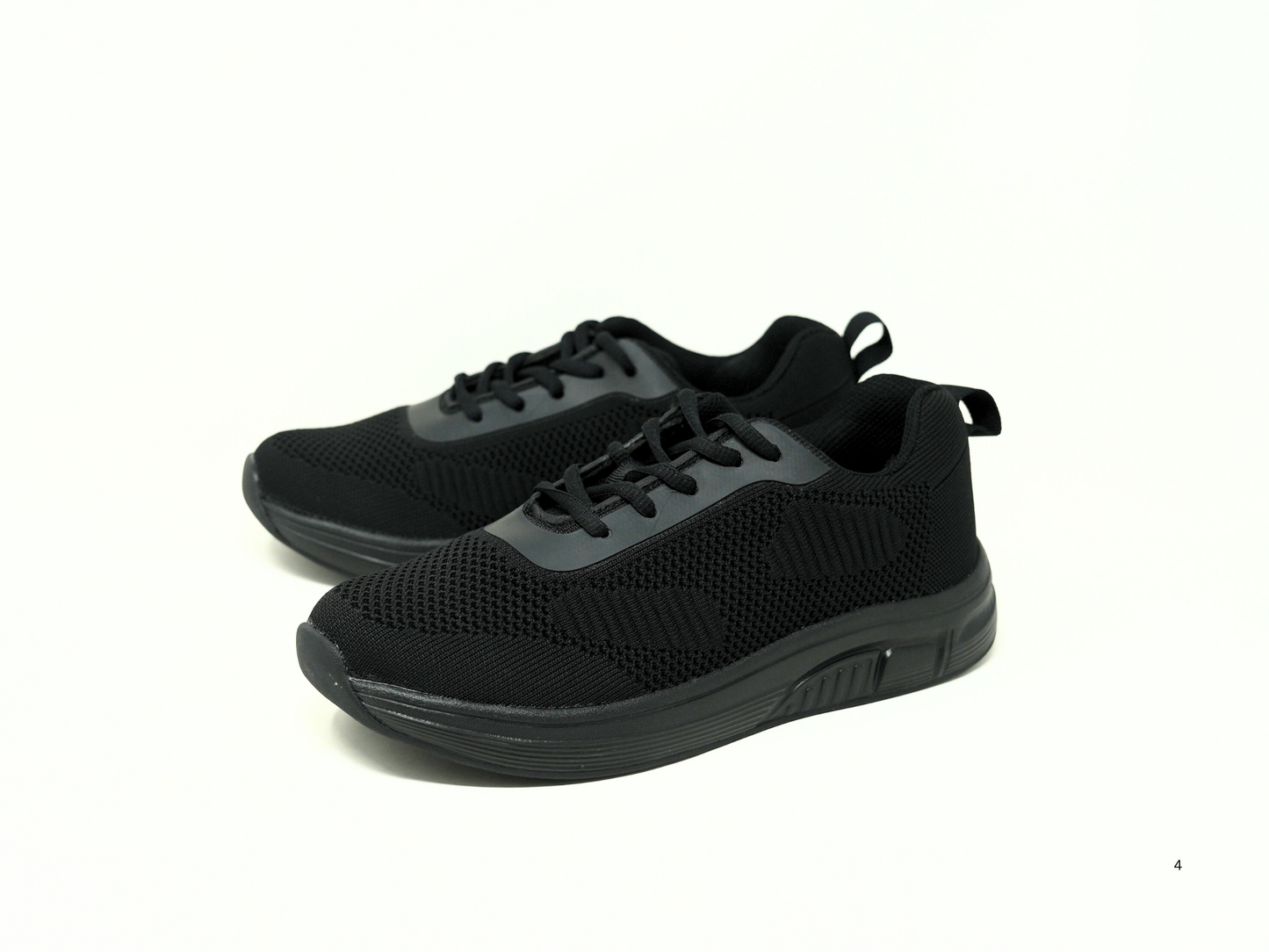 FITec 9328 Black - Lady's Added-Depth Extreme-Light Knitted Walking Shoe