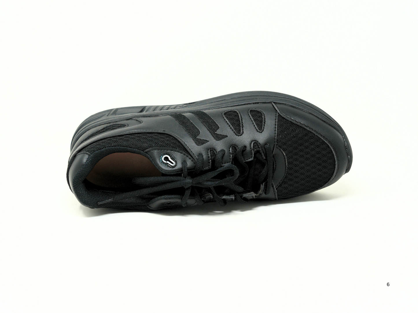 FITec 9330 Black - Lady's Added-Depth Light Mesh Walking Shoe
