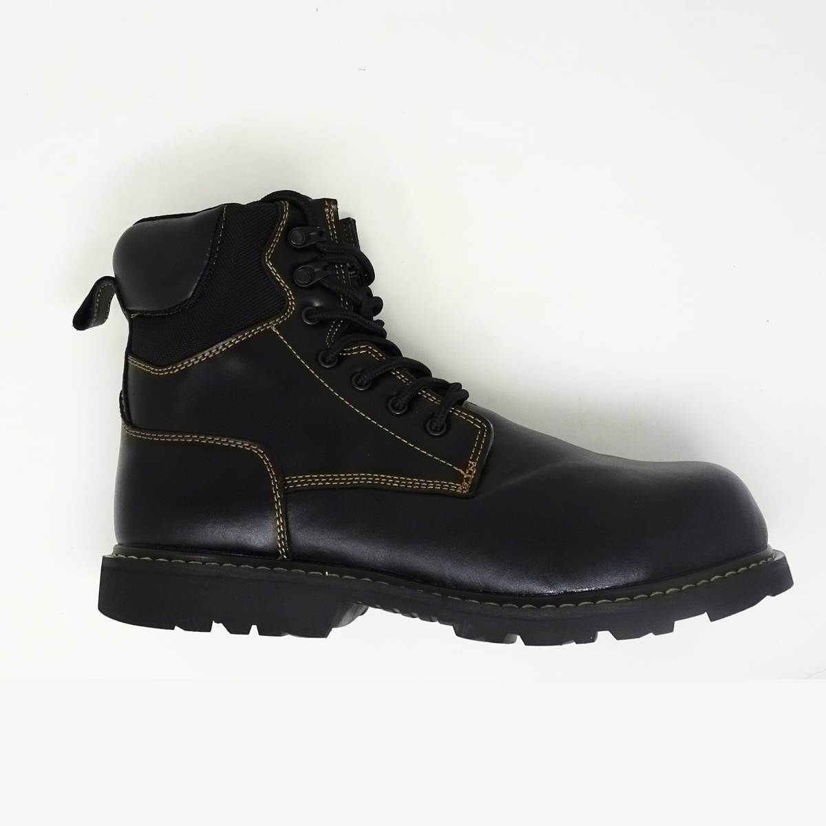 Fitec 6508 Black - Men Composite Toe Work Boots