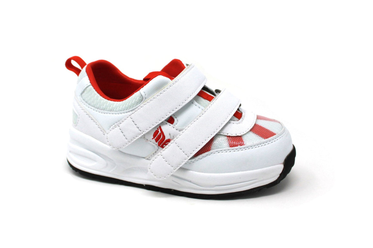 MT. Emey MTN16V Red - Kids Extra Depth Athletic Walking Shoes Hook and Loop
