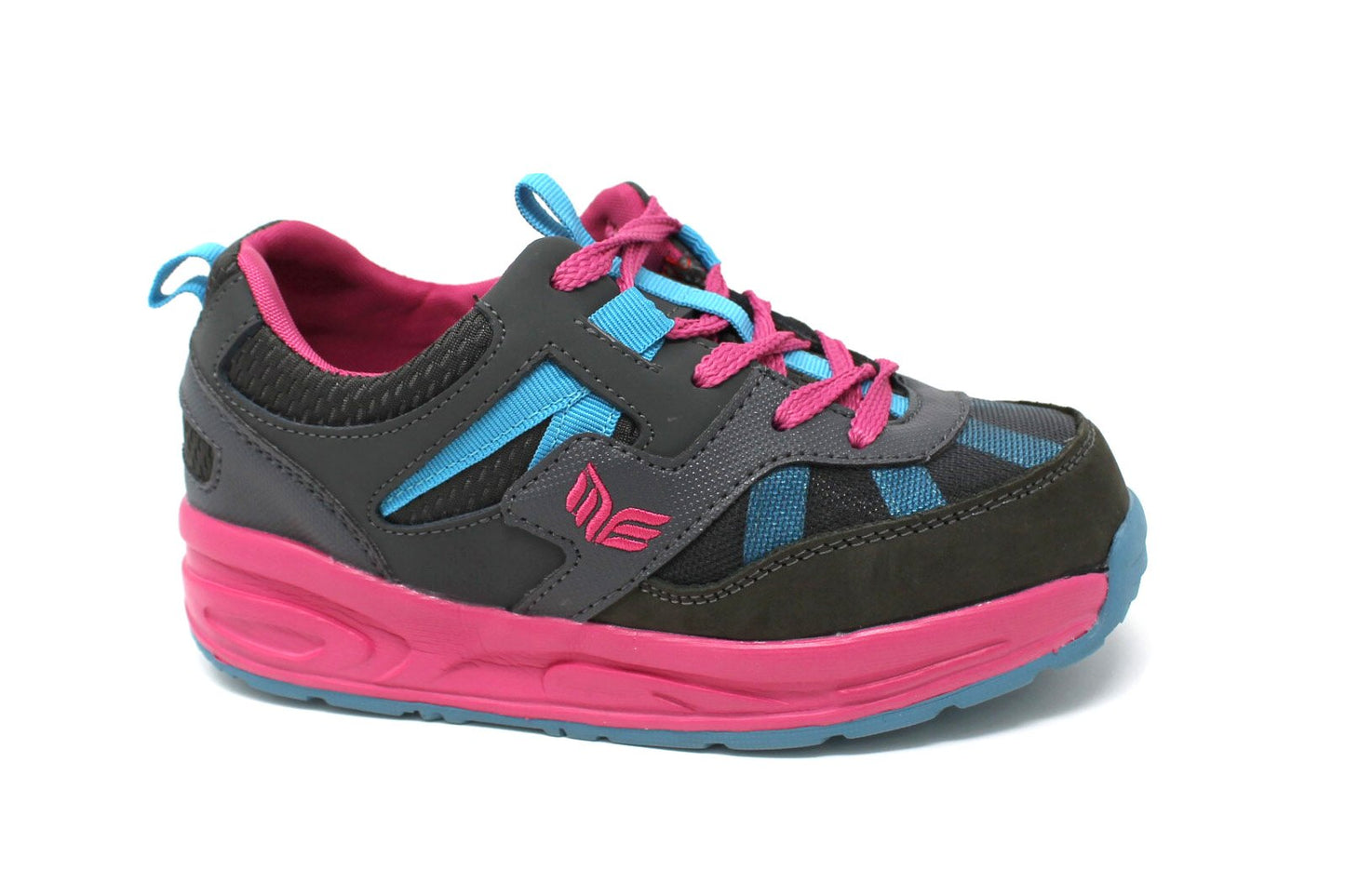 MT. Emey MTX16 Pink - Kids Extra Depth Athletic Walking Shoes with Laces