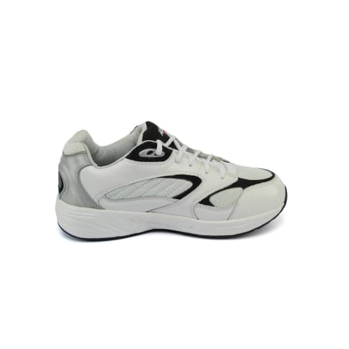 Answer2 554-3 White/navy - Mens Athletic Walking Shoes With Laces - Shoes