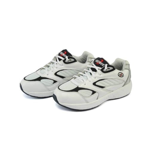 Answer2 554-3 White/navy - Mens Athletic Walking Shoes With Laces - Shoes
