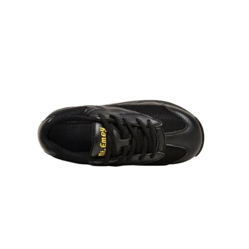 Mt. Emey 2151 Black - Children Oil/slip Resistant Sneakers With Laces - Shoes