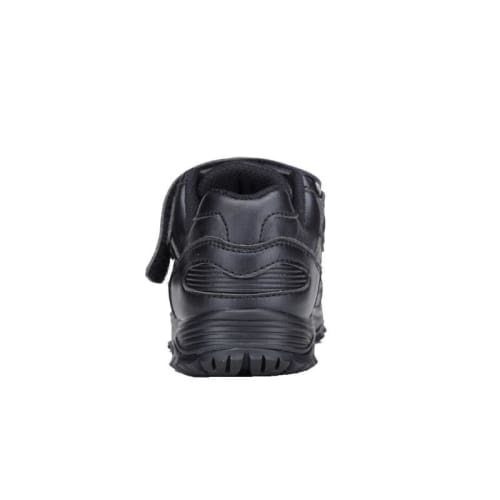 Mt. Emey 3301-1L Black - Children Straight Last Athletic Shoes With Elastic Laces - Shoes