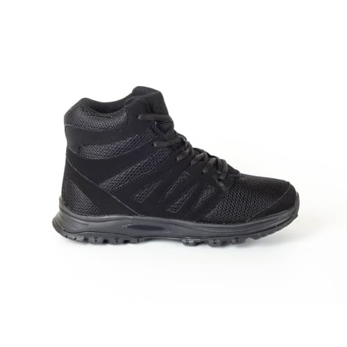 Mt. Emey 9315 Black - Womens Mesh Walking 5 Boots Black Lace - Shoes