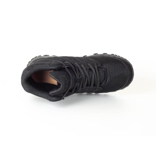 Mt. Emey 9315 Black - Womens Mesh Walking 5 Boots Black Lace - Shoes