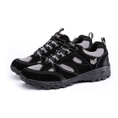 Mt. Emey 9708-1L Black - Mens Extreme-Light Athletic Walking Shoes - Shoes