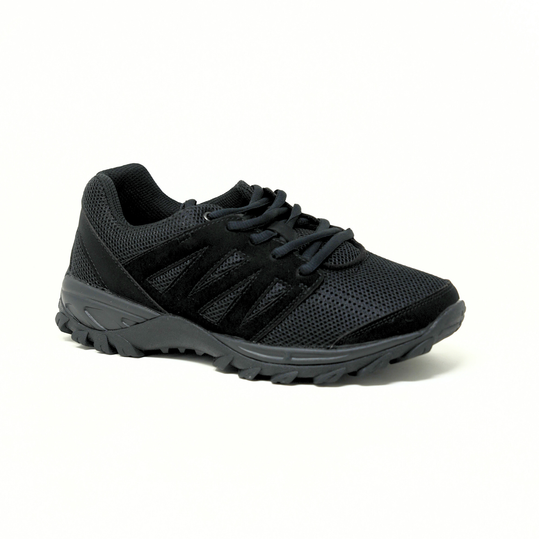 Emey 9704 Black Men's Added-depth Walking Shoes M (D)