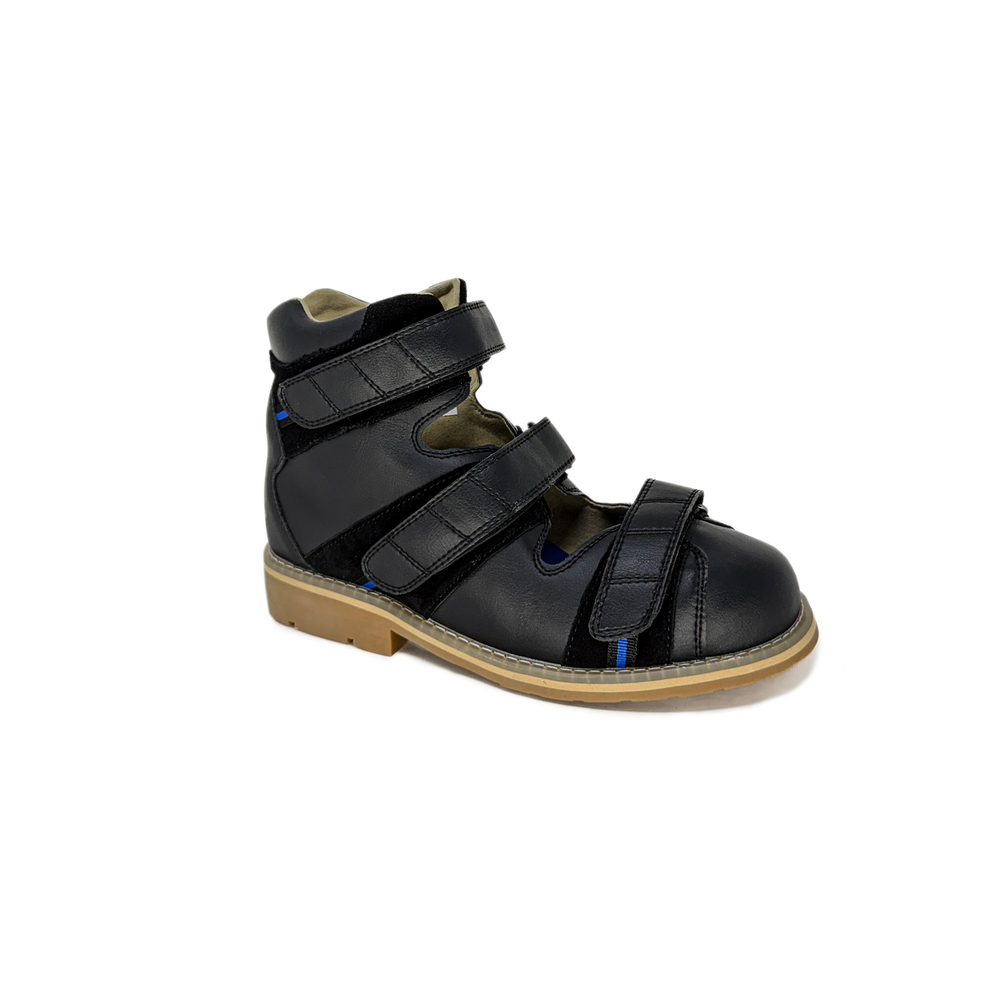 Mt. Emey 2574-TI - Children Straight Last Orthopedic Boot with Hooks and Loops