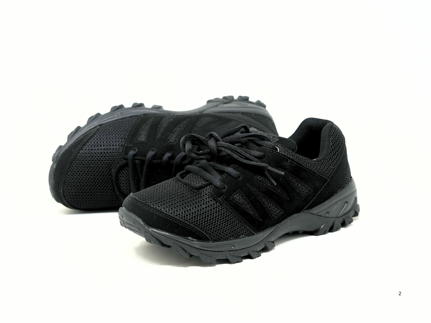 Mt. Emey 9704  Black - Men's Added-depth Walking Shoes