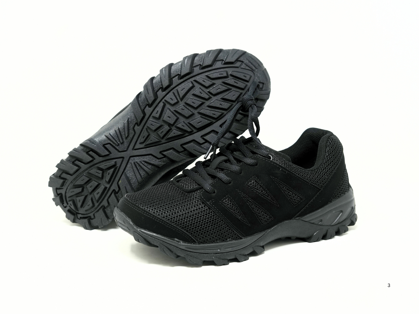 Mt. Emey 9704  Black - Men's Added-depth Walking Shoes