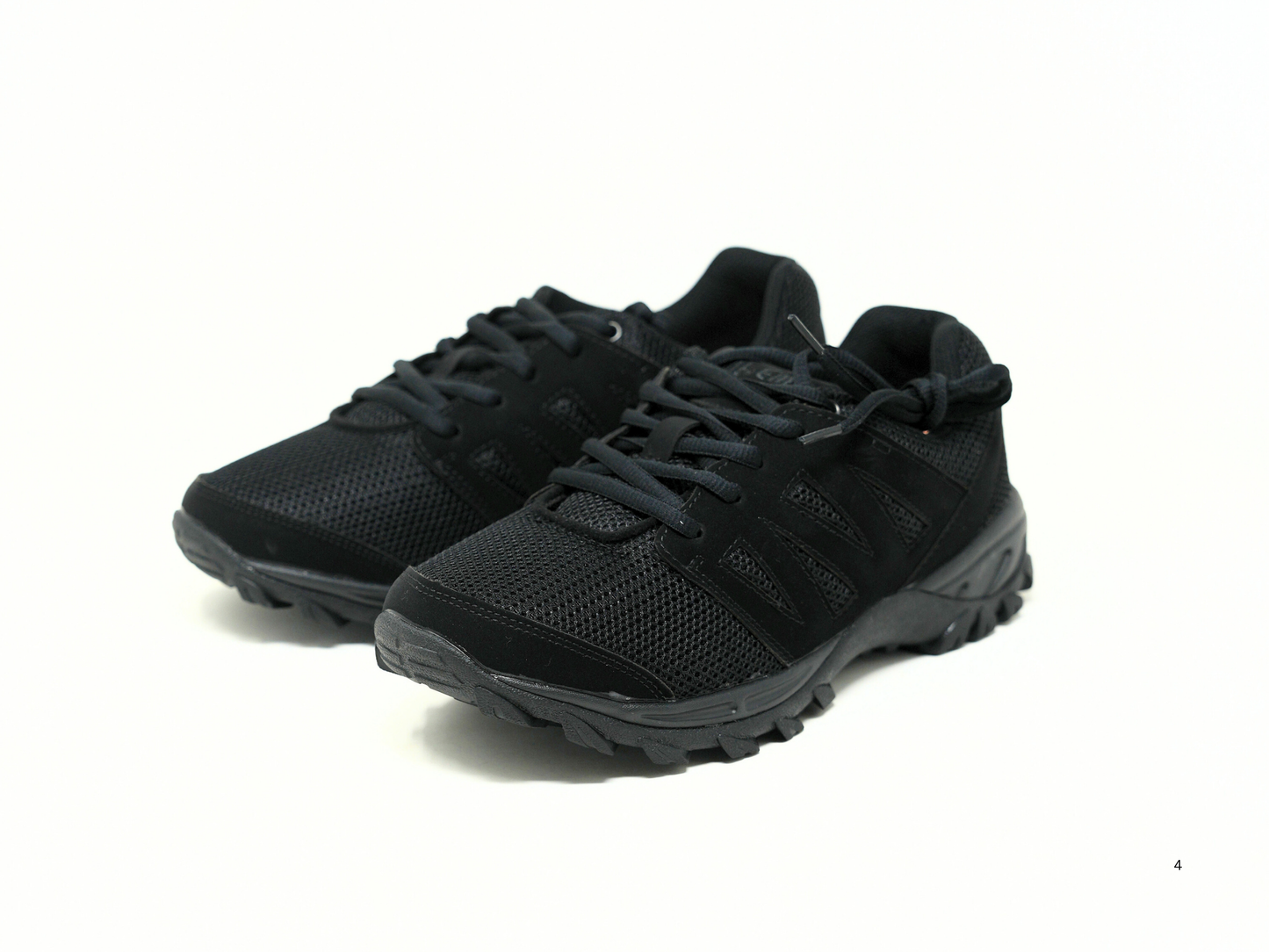 Mt. Emey 9704  Black - Men's Added-depth Walking Shoes