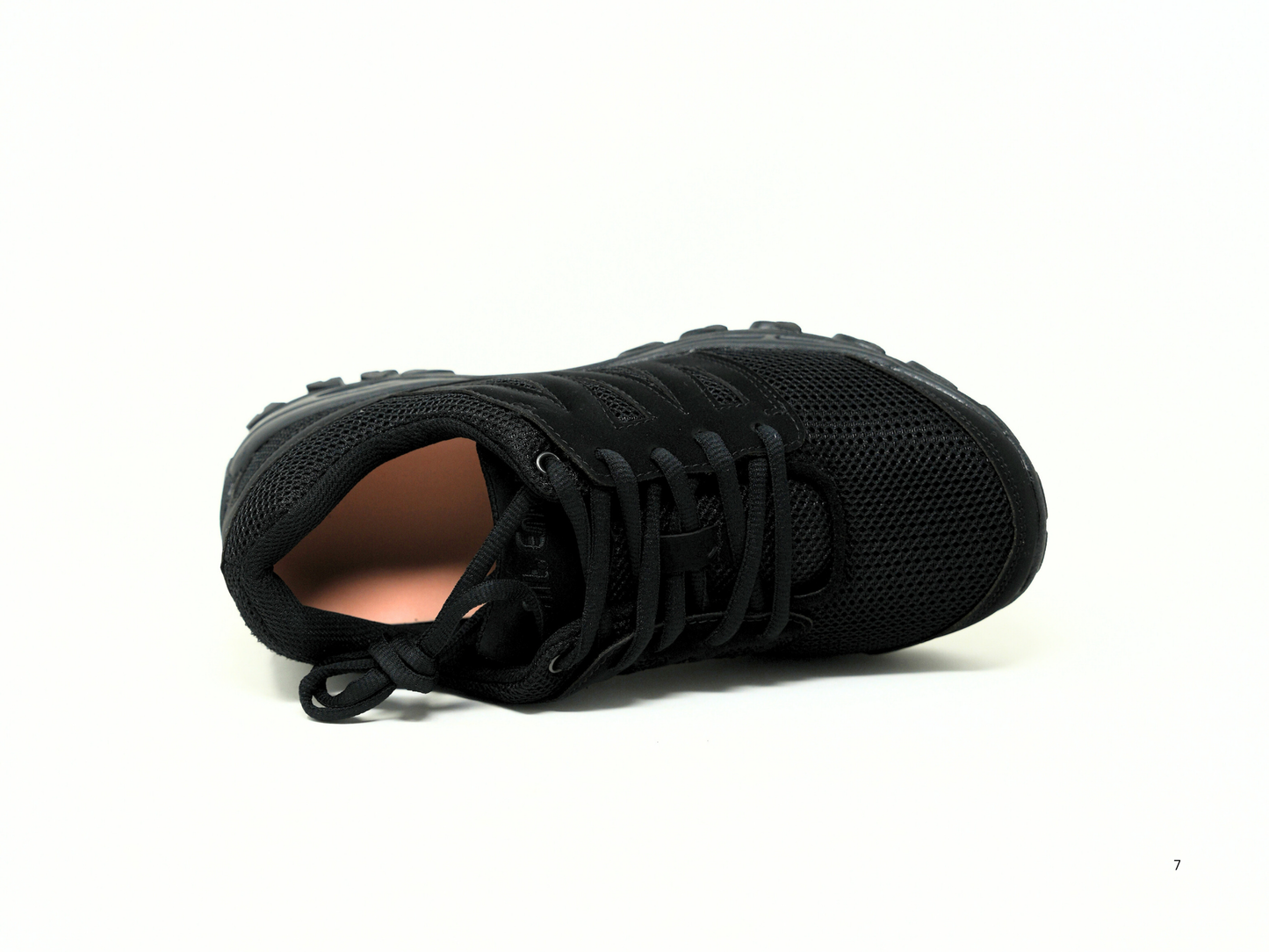 Mt. Emey 9704  Black - Men's Added-depth Walking Shoes