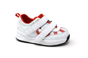 MT. Emey MTN16V Red - Kids Extra Depth  Athletic Walking Shoes Hook and Loop