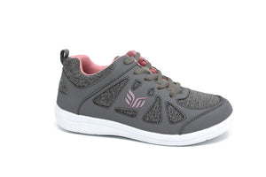 Mt. Emey 9321 Gray - Lady's Added-Depth Extreme-Light   Walking Shoes