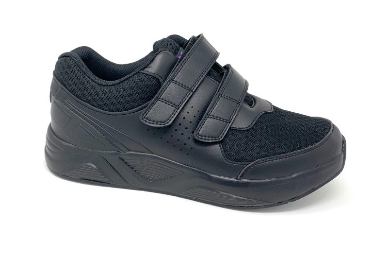 FITec 9721 Black - Men's Added-Depth Light Mesh Walking Shoe