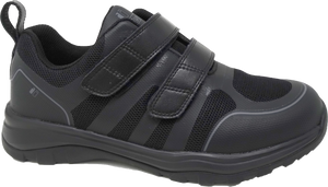 FITec  9731-1V Black - Men's Athletic walking Shoe with Laces