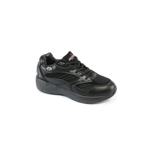 Anwser2 554-1 Black - Mens Athletic Walking Shoes With Laces - Shoes