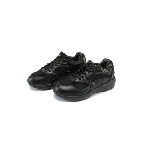 Anwser2 554-1 Black - Mens Athletic Walking Shoes With Laces - Shoes