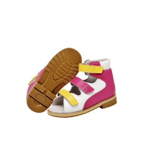 Mt. Emey 1368-Sl White/rosy - Children Semi-Orthopedic Stability Footwear - Shoes