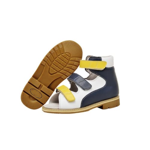 Mt. Emey 1369-Sl White/navy - Children Semi-Orthopedic Stability Footwear - Shoes