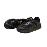 Mt. Emey 2151 Black - Children Oil/slip Resistant Sneakers With Laces - Shoes