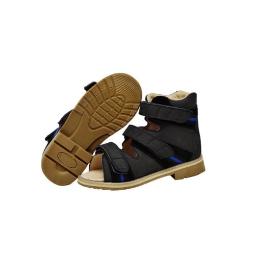 Mt. Emey 2573-Sl - Children Straight Last Orthopedic Boot With Hooks And Loops - Shoes