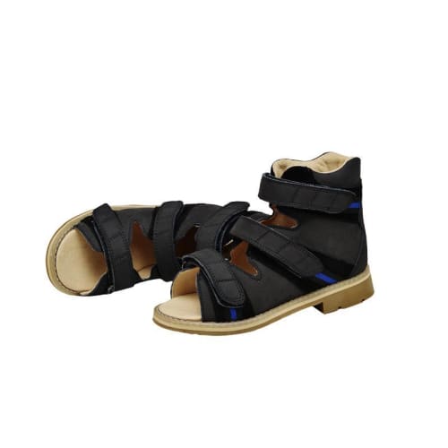 Mt. Emey 2573-Sl - Children Straight Last Orthopedic Boot With Hooks And Loops - Shoes