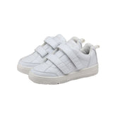 Mt. Emey 2603-V White - Children Straight Last Athletic Shoes With Elastic Laces - Shoes
