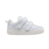 Mt. Emey 2603-V White - Children Straight Last Athletic Shoes With Elastic Laces - Shoes