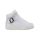 Mt. Emey 2623 White - Children Straight Last Scaphoid-Belt Orthopedic Boots - Shoes