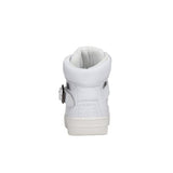 Mt. Emey 2623 White - Children Straight Last Scaphoid-Belt Orthopedic Boots - Shoes