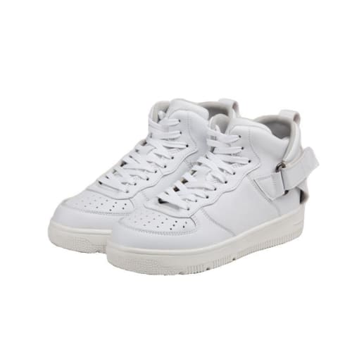 Mt. Emey 2633 White - Children Straight Last Rear-Entry Orthopedic Boots - Shoes