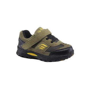 Mt. Emey 3301-7L Green/black - Children Straight Last Athletic Shoes With Elastic Laces - Shoes