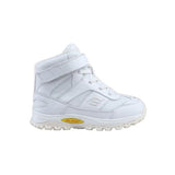 Mt. Emey 3305-3H White - Children Straight Last Athletic Boots With Elastic Laces - Shoes