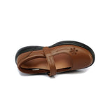 Mt. Emey 9205 Brown - Womens Extreme-Light Mary Jane Strap - Shoes