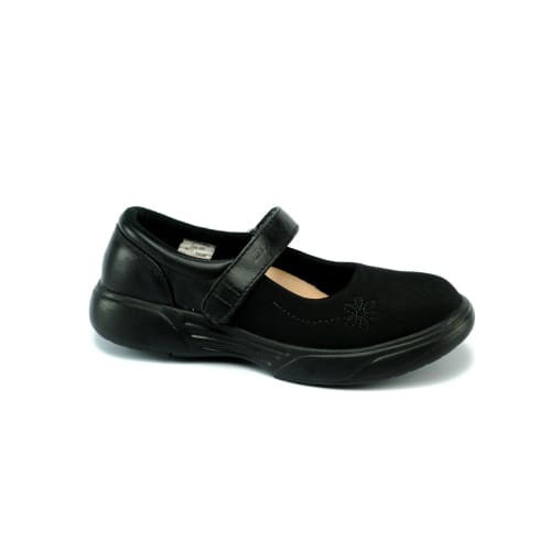 Mt. Emey 9207 - Walking Shoe by Apis - Black - Velcro Strap - Women's Black - 5.5 3E (WW)