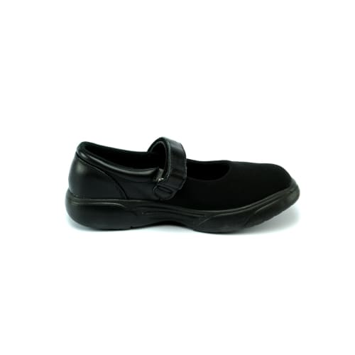 Mt. Emey 9205-L Black Lyrca - Womens Extreme-Light Mary Jane Strap - Shoes