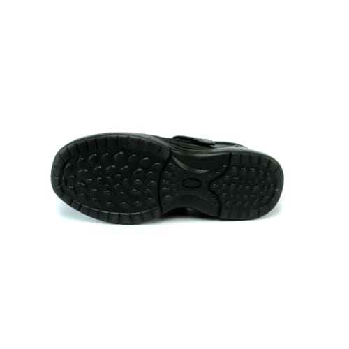Mt. Emey 9205-L Black Lyrca - Womens Extreme-Light Mary Jane Strap - Shoes
