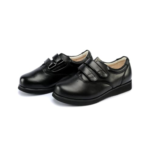 black casual dress shoes women Womens Faux Leather Block Heel Loafers Casual Club Work Dress Party Preppy Shoes