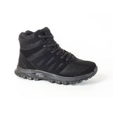 Mt. Emey 9315 Black - Womens Mesh Walking 5 Boots Black Lace - Shoes