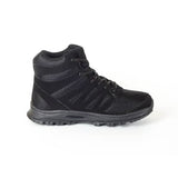 Mt. Emey 9315 Black - Womens Mesh Walking 5 Boots Black Lace - Shoes