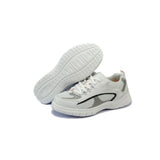 Mt. Emey 9701-3L White/silver - Mens Light Weight Athletic Walking Shoe With Laces - Shoes