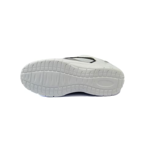 Mt. Emey 9701-3L White/silver - Mens Light Weight Athletic Walking Shoe With Laces - Shoes