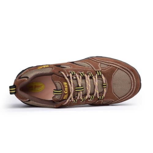 Mt. Emey 9708-2L Brown - Mens Extreme-Light Athletic Walking Shoes - Shoes